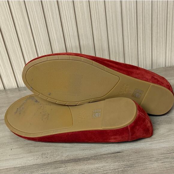 Eileen Fisher Una Hidden Wedge Ballet Flat in Red Cedar Size 9 - Picture 8 of 11